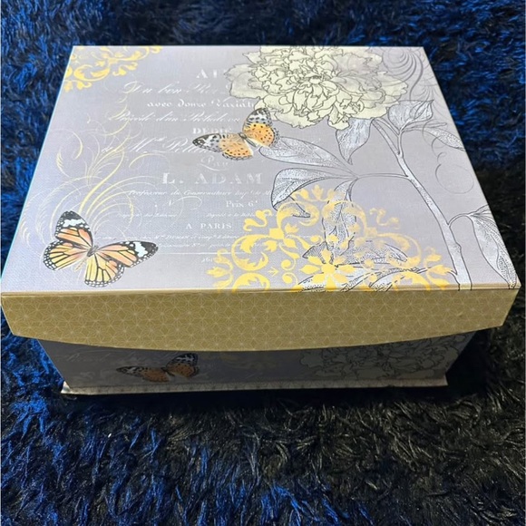 Other - Sheffield Homes Decorative Storage Box with Butterfly Design. NEW!